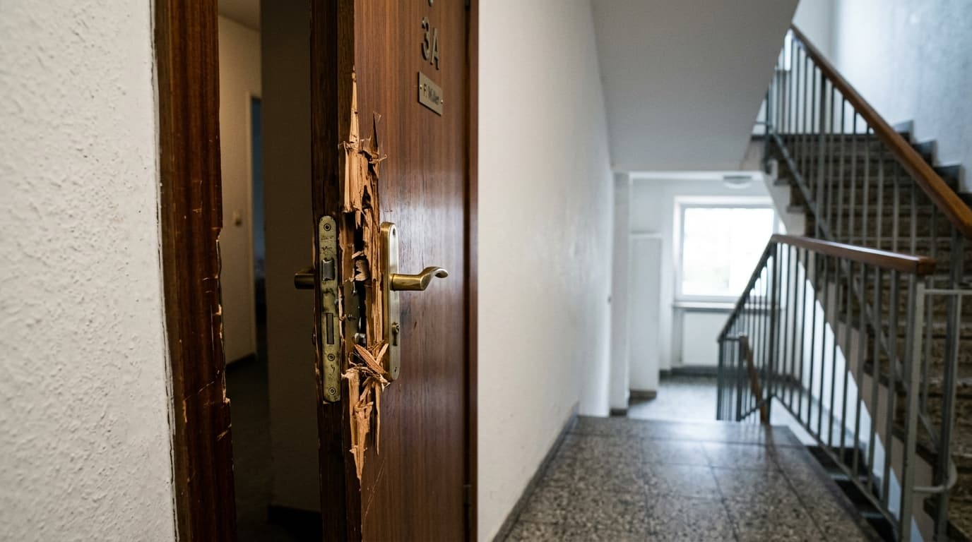 Einbruch in der WEG: Wer haftet und wer zahlt? (gratis Muster)