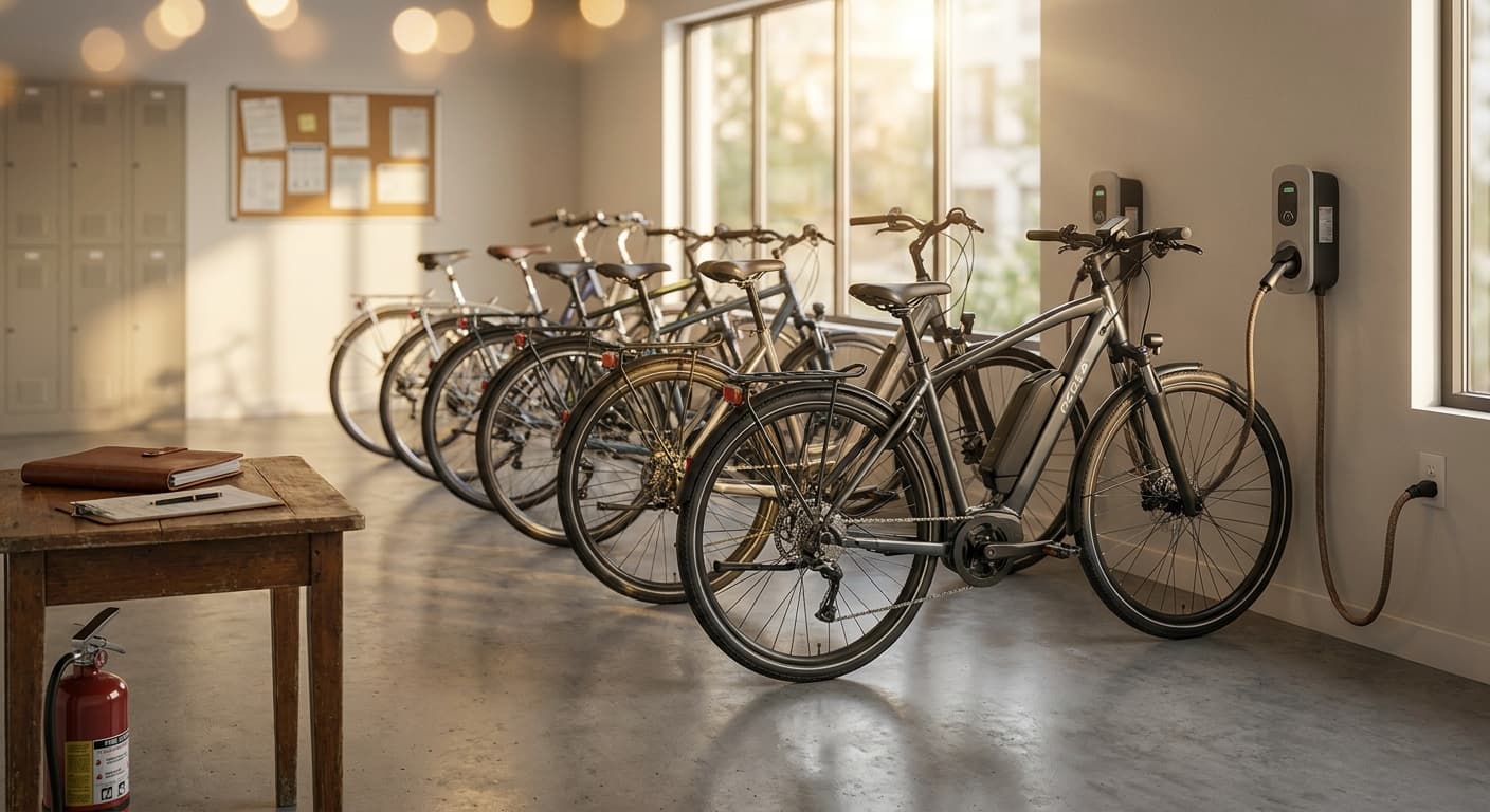 E-Bikes & Brandschutz in der WEG 2026: Regeln & Haftung