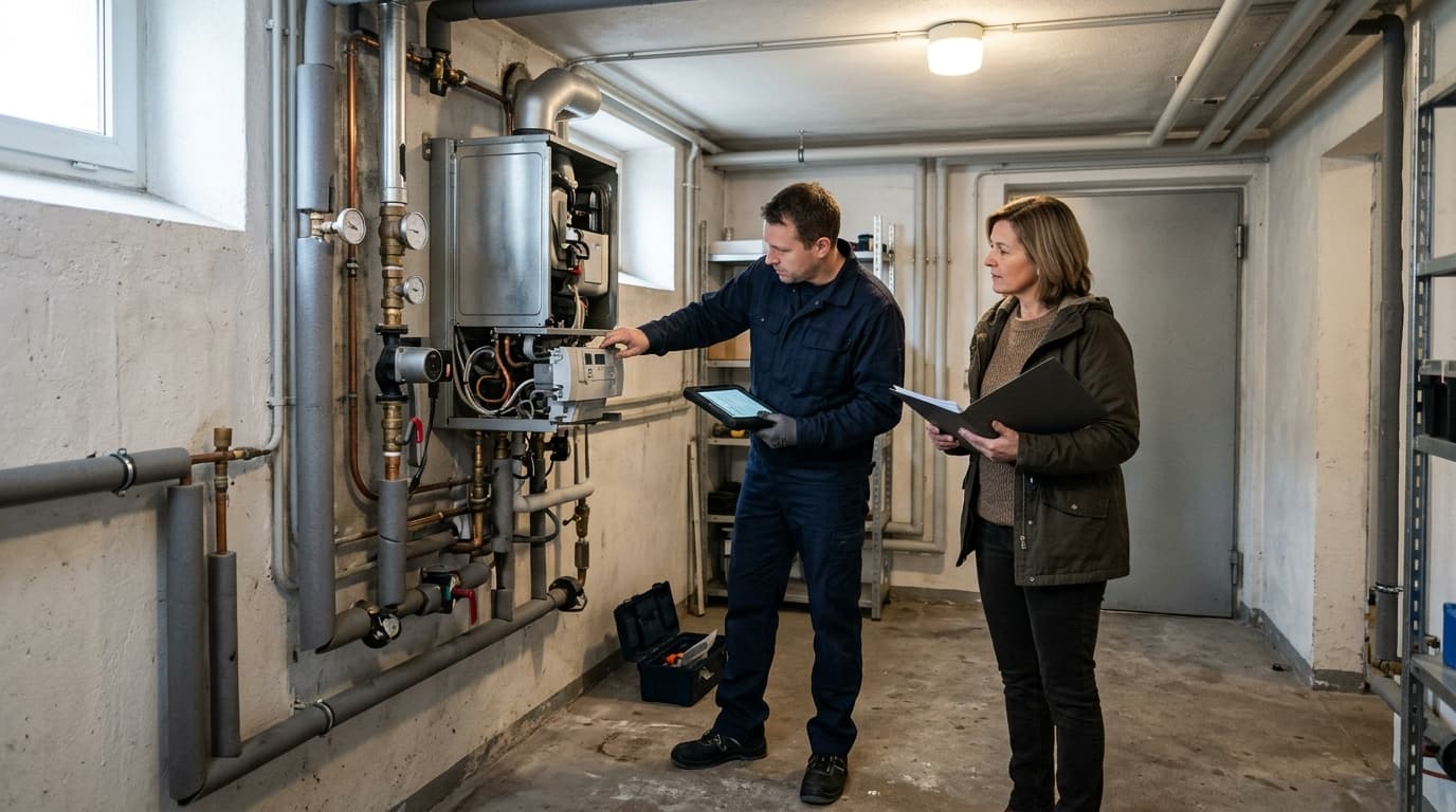 Heizkosten sparen in der WEG: Heizkurve, Nachtabsenkung und Heizungsprüfung