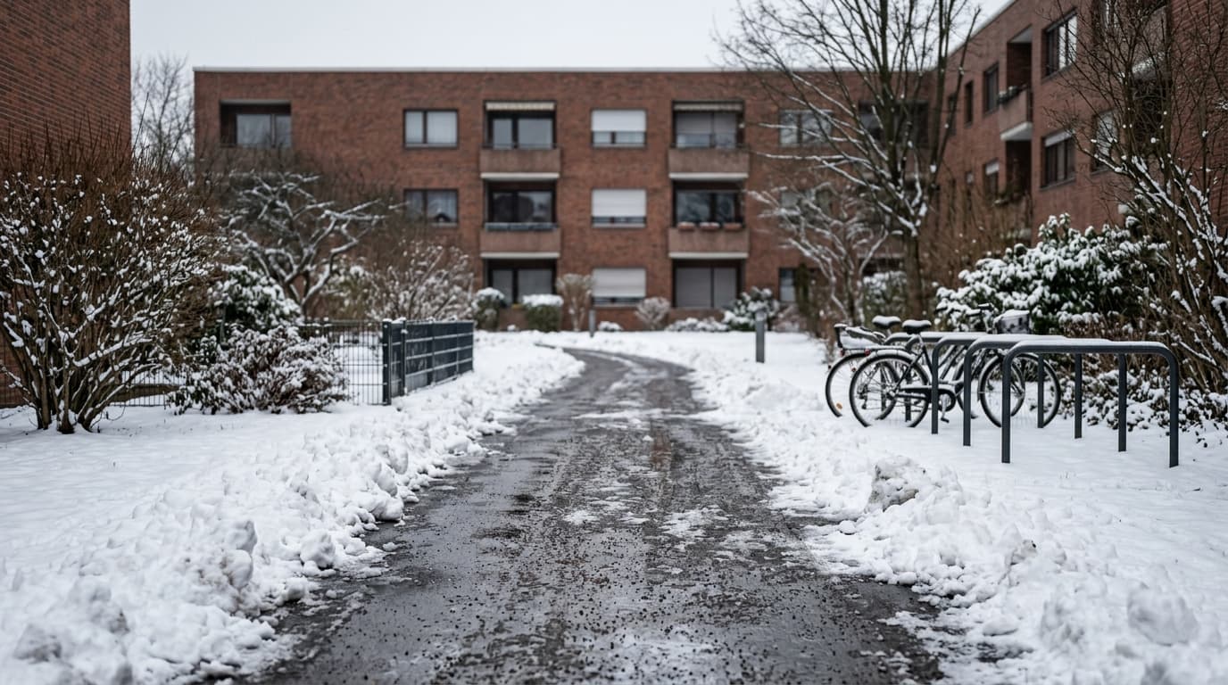 Winterdienst in der WEG: Wer räumt, wer haftet, wer zahlt?