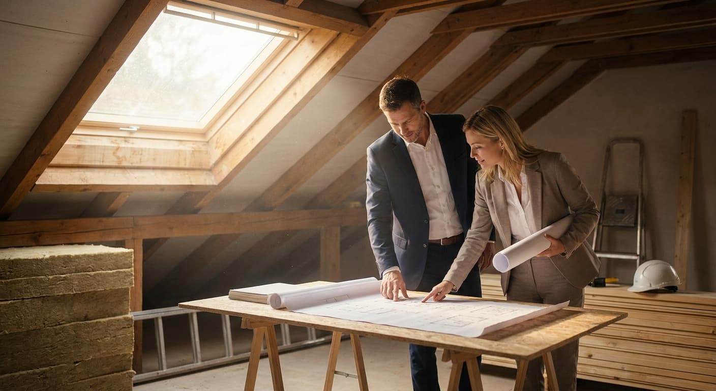 Dachgeschossausbau in WEGs 2026: Regeln & Genehmigung